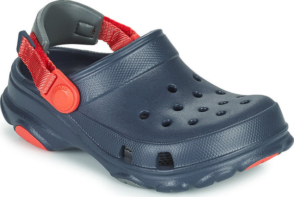 Navy crocs kids hot sale